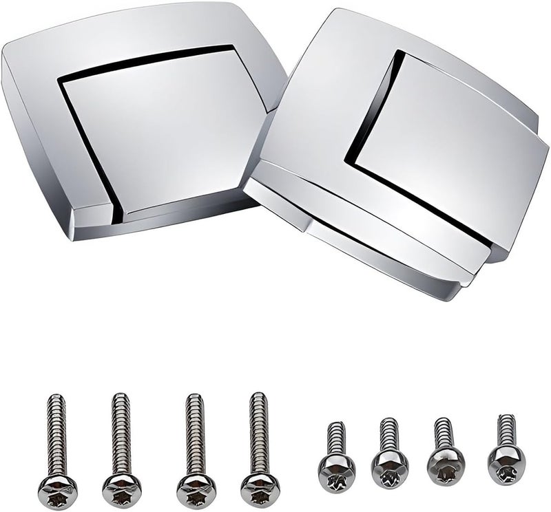 KASIMT Chrome Tour Pack Pak Latches Fits for Harley Touring Street Electra Road Glide Ultra Classic FLHTCU FLHTC Limited FLHTK Anniversary FLHTCUSE8 - Image 1